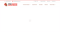 Desktop Screenshot of cfaxsantas.com